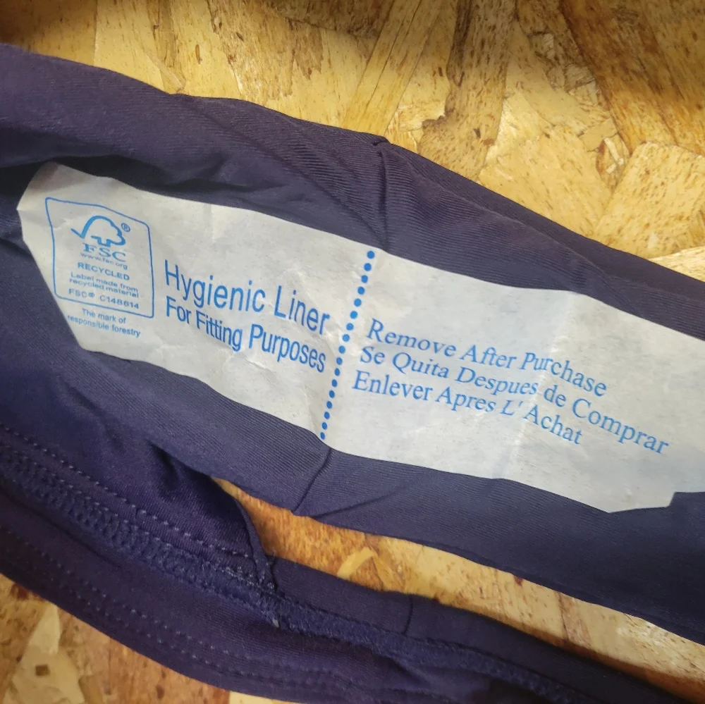 Andie NWT The Banded Cheeky Bottom Navy‎ Blue Size XXXL